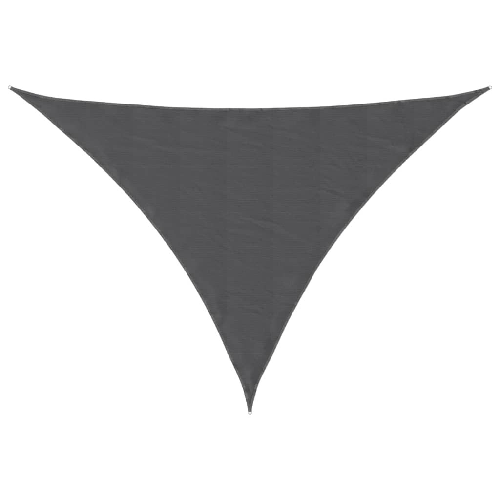 vidaXL Sonnensegel Oxford-Gewebe Dreieckig 3x4x5 m Anthrazit