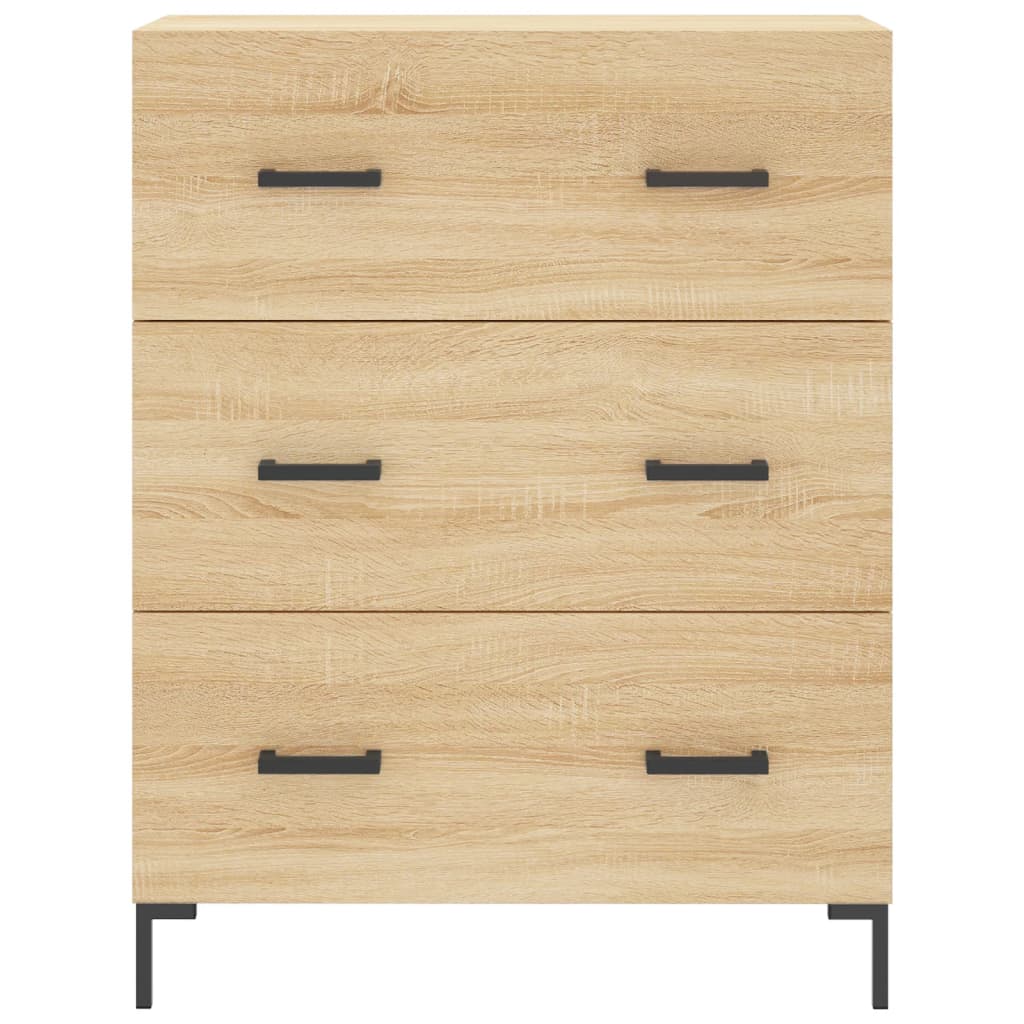 vidaXL Sideboard Sonoma-Eiche 69,5x34x90 cm Holzwerkstoff