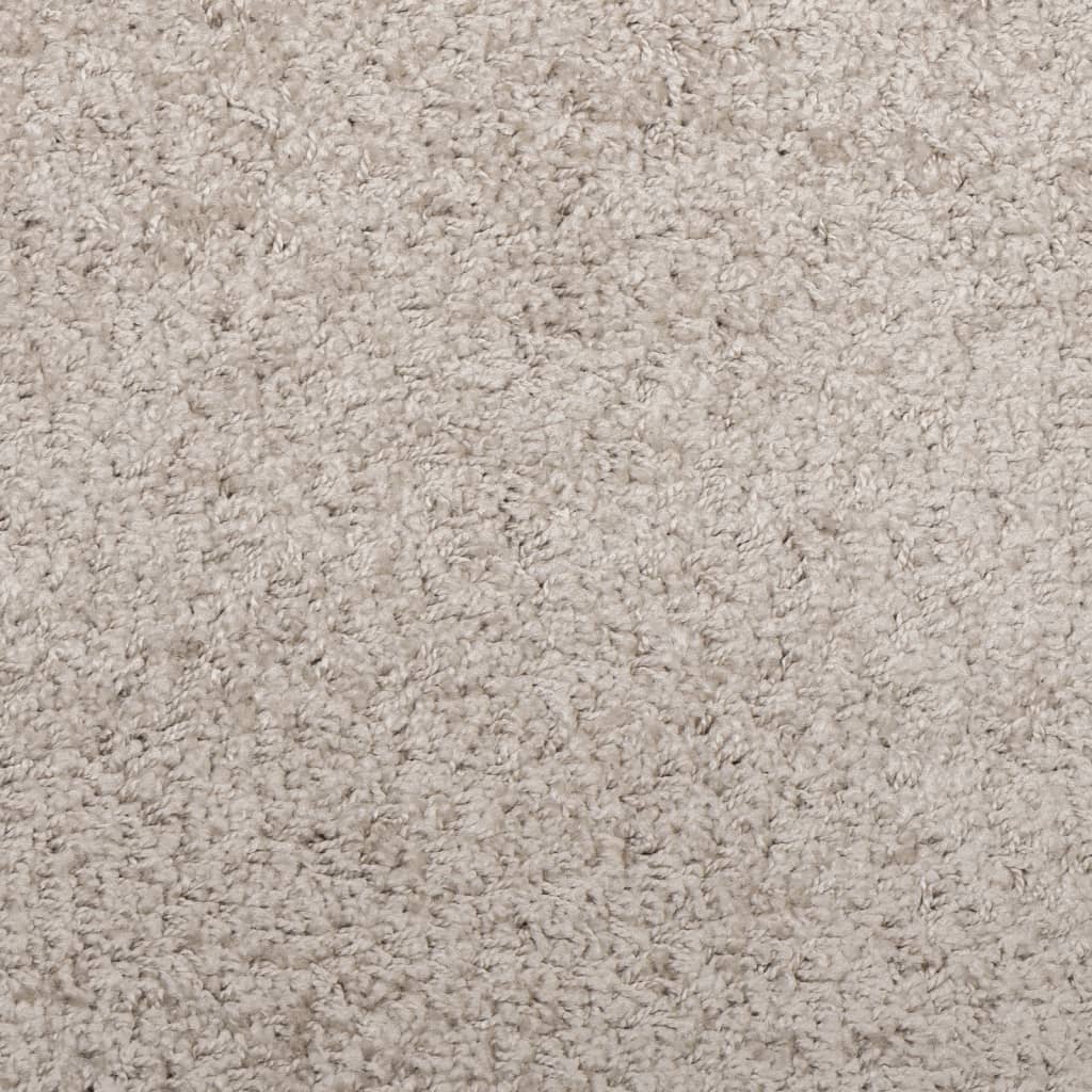 vidaXL Shaggy-Teppich PAMPLONA Hochflor Modern Beige 160x230 cm