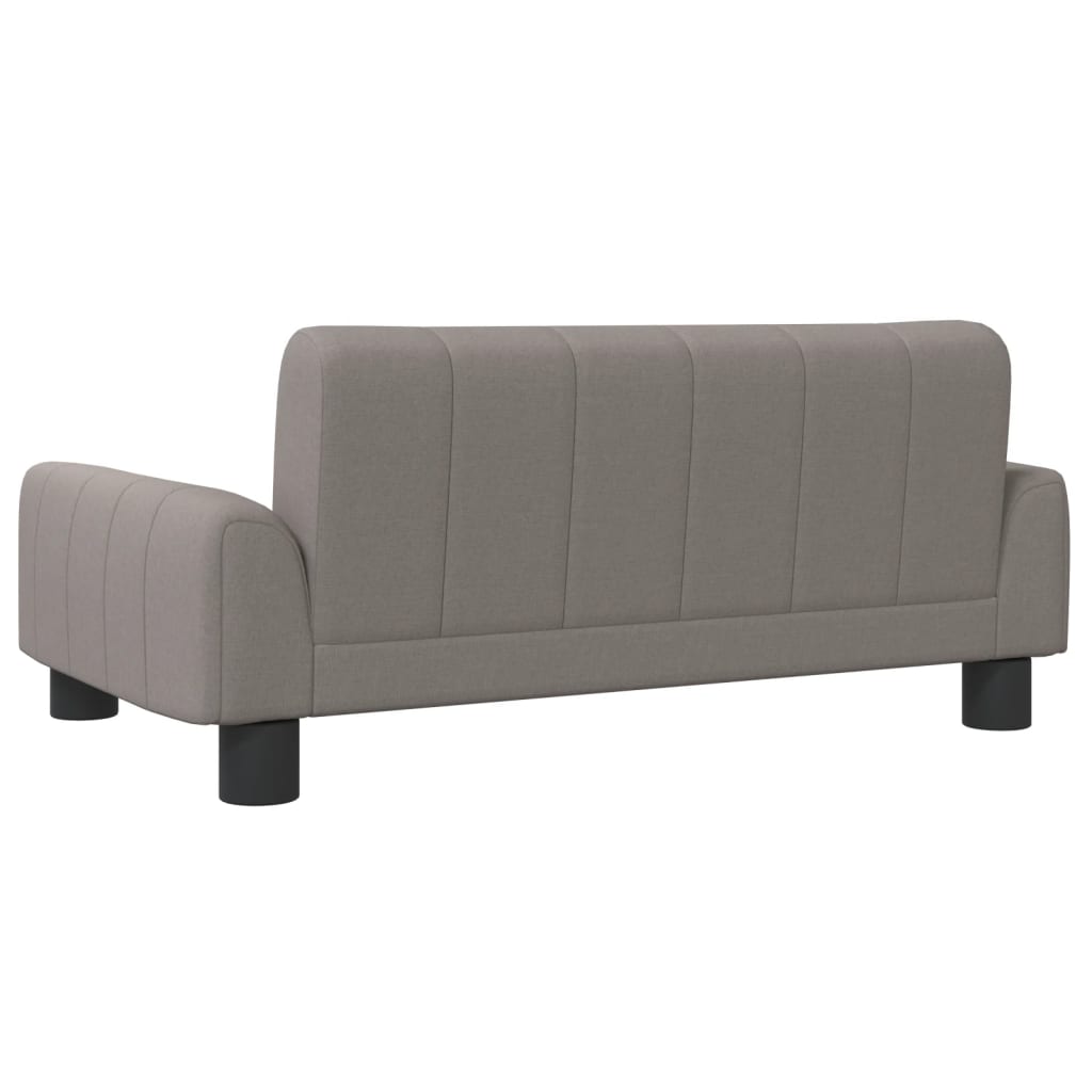 vidaXL Hundebett Taupe 70x45x30 cm Stoff