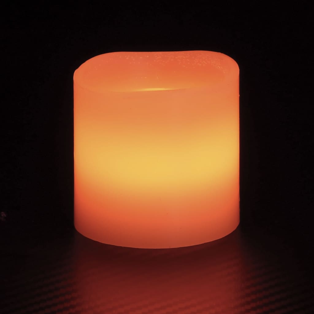 vidaXL Elektrische LED-Kerzen 24 Stk. mit Timer Fernbedienung Warmweiß
