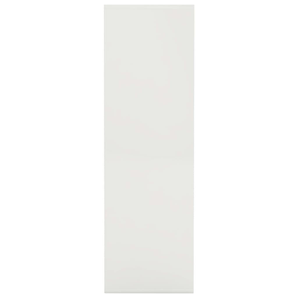 vidaXL Bücherregal Weiß 98x29x97,5 cm Holzwerkstoff