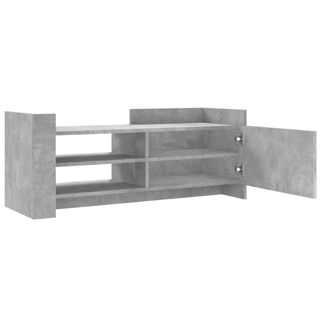 vidaXL TV-Schrank Betongrau 100x35x40 cm Holzwerkstoff