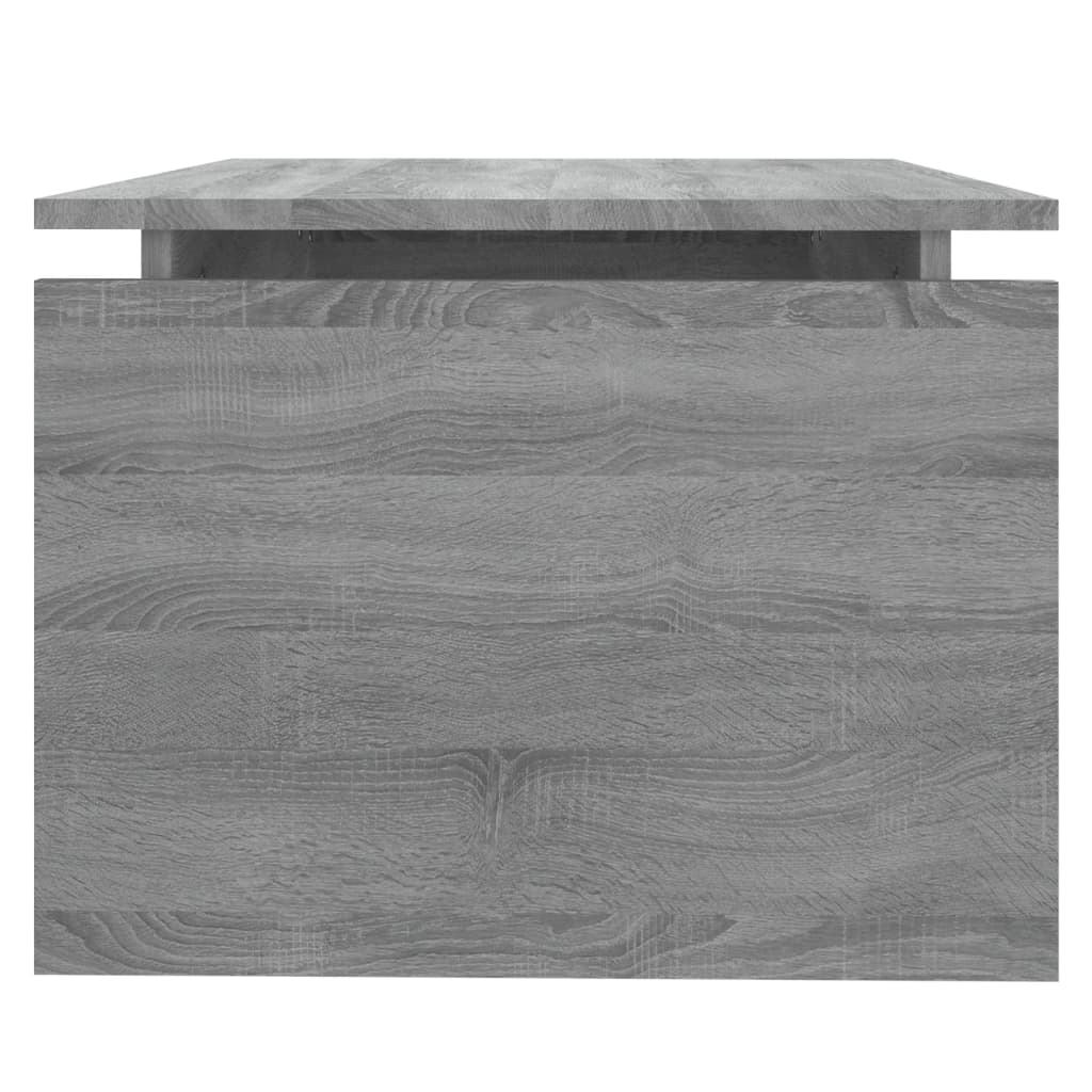 vidaXL Couchtisch Grau Sonoma 68x50x38 cm Holzwerkstoff