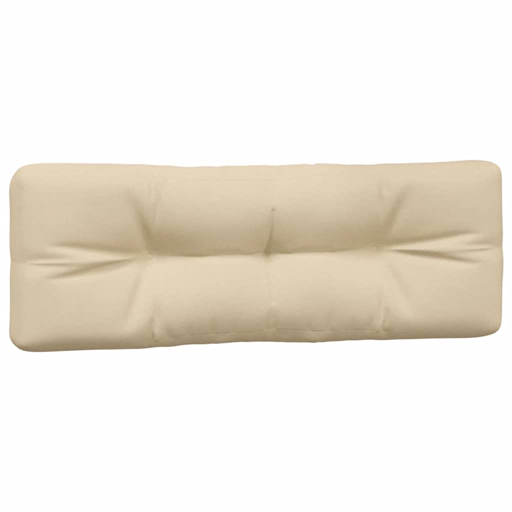 VidaXL Palettenkissen Anthrazit 120x40x8cm - Wasserabweisend, Für Gartenbank