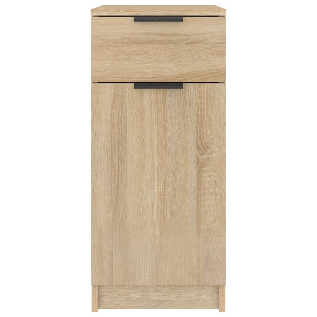 vidaXL Schreibtischschrank Sonoma-Eiche 33,5x50x75 cm Holzwerkstoff