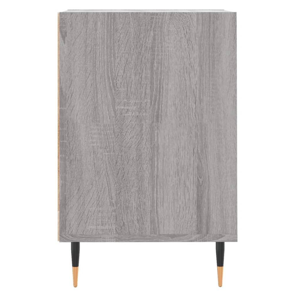 vidaXL TV-Schrank Grau Sonoma 100x35x55 cm Holzwerkstoff