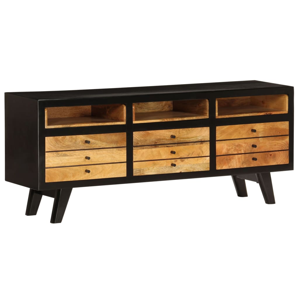 vidaXL TV-Schrank Massivholz Mango 120x30x50 cm