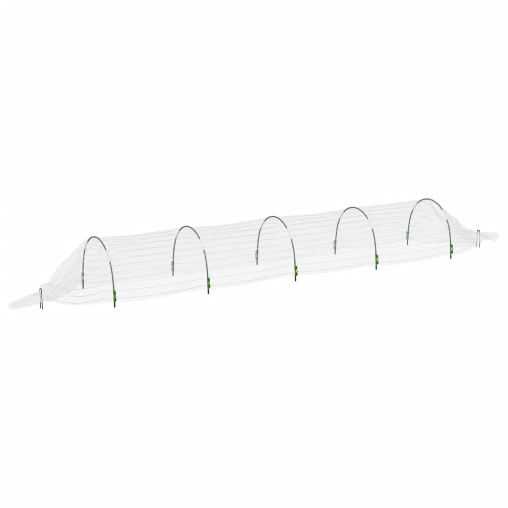 vidaXL Netztunnel 1,5x5 m Fiberglas und PP