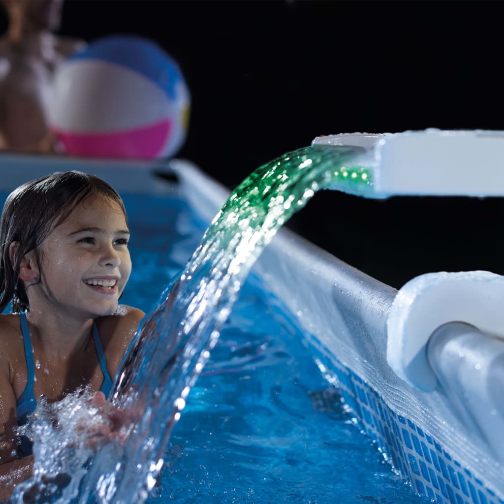 Intex Pool LED-Wasserfall Mehrfarbig 28090