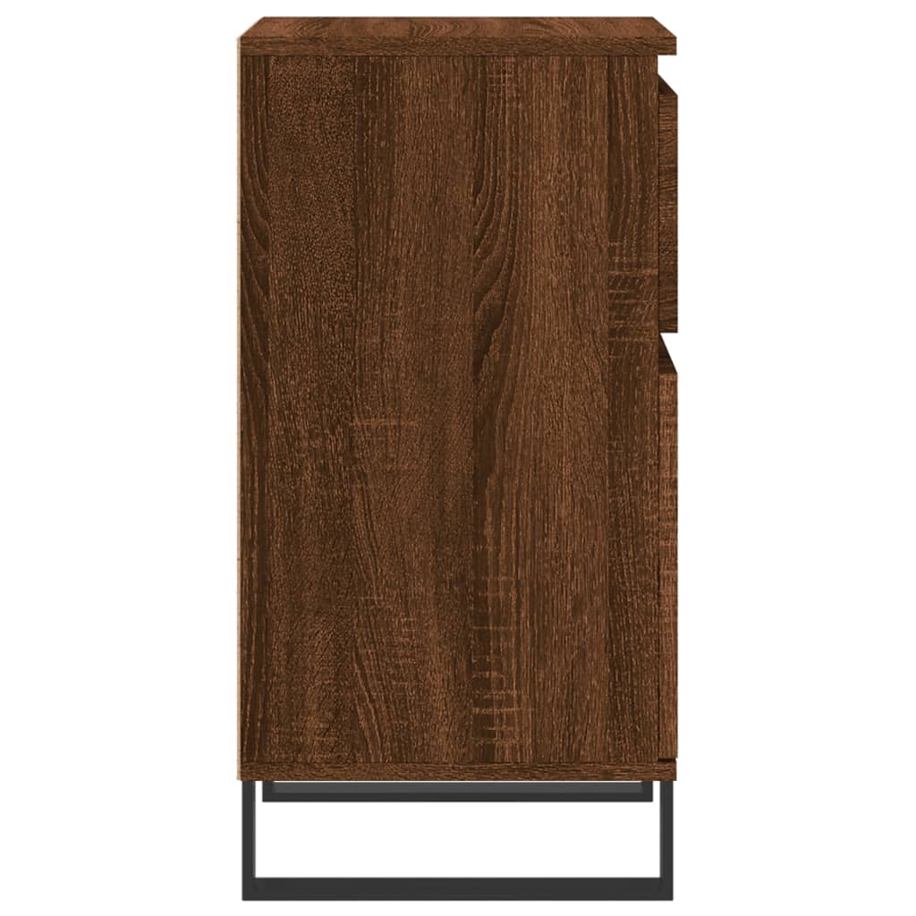 vidaXL Sideboard Braun Eichen-Optik 40x35x70 cm Holzwerkstoff