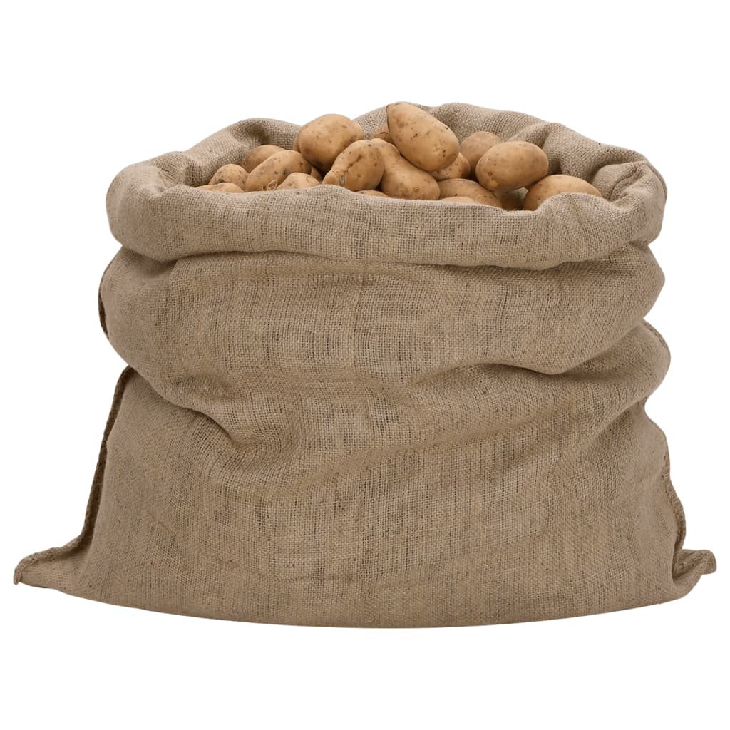 vidaXL Jutesäcke 5 Stk. 100x110 cm 100% Jute 340 g/m²