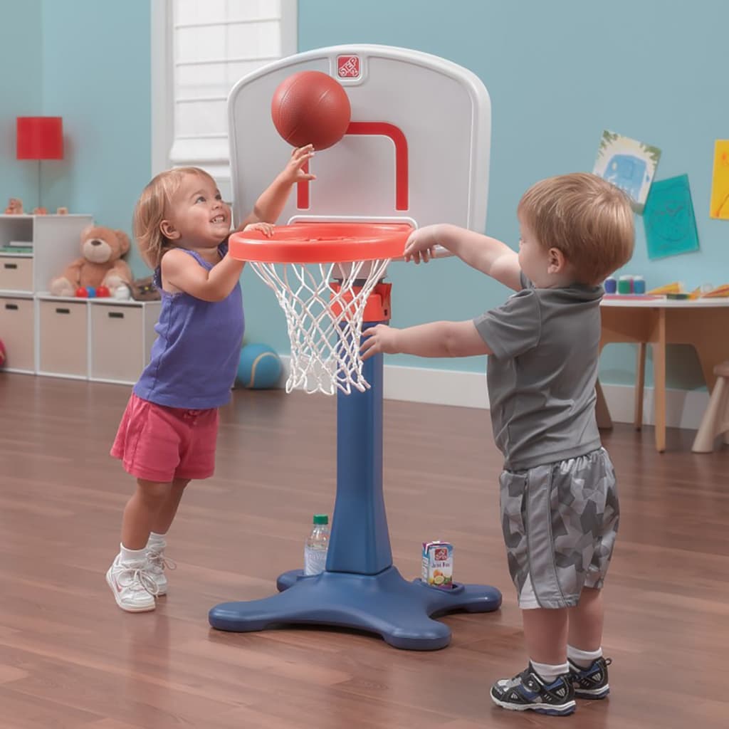 Step2 Basketball-Set Shootin' Hoops Junior Blau, Weiß und Orange