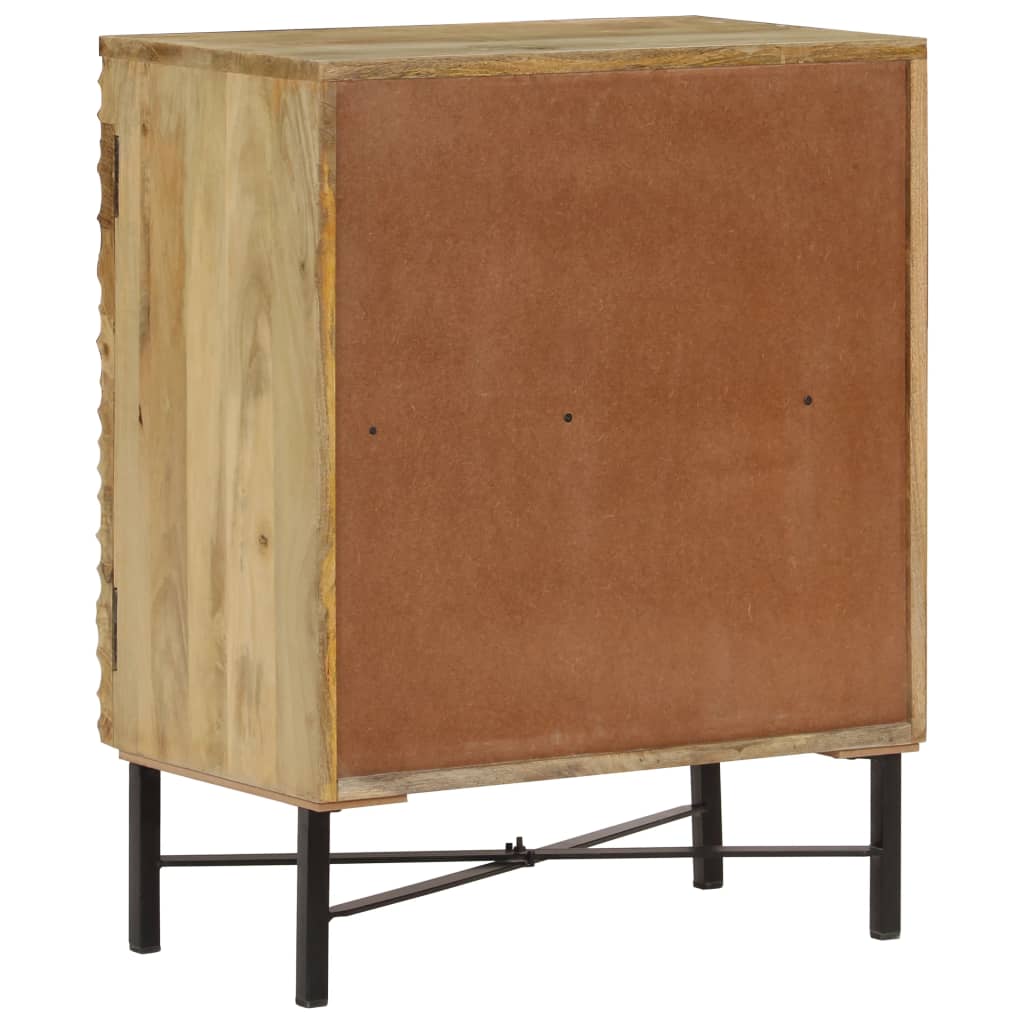 vidaXL Sideboard Massivholz Mango 60x35x75 cm