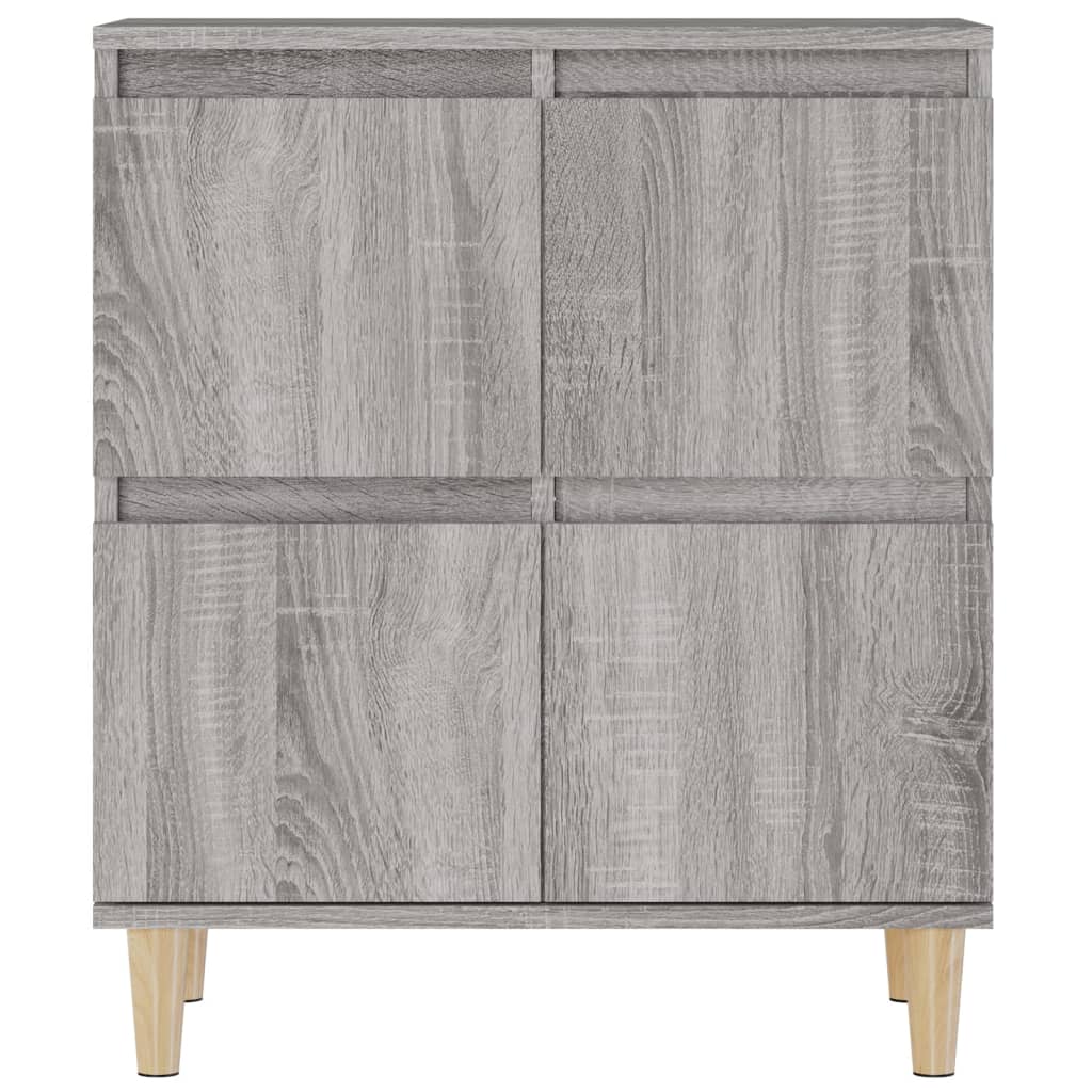 vidaXL Sideboard Grau Sonoma 60x35x70 cm Holzwerkstoff