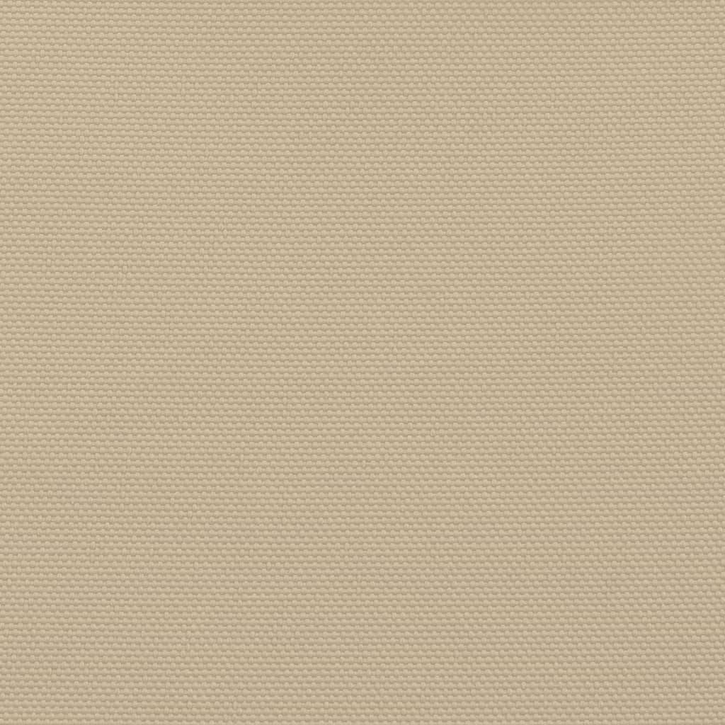 vidaXL Sonnensegel Beige 2x2x2 m 100% Polyester Oxford