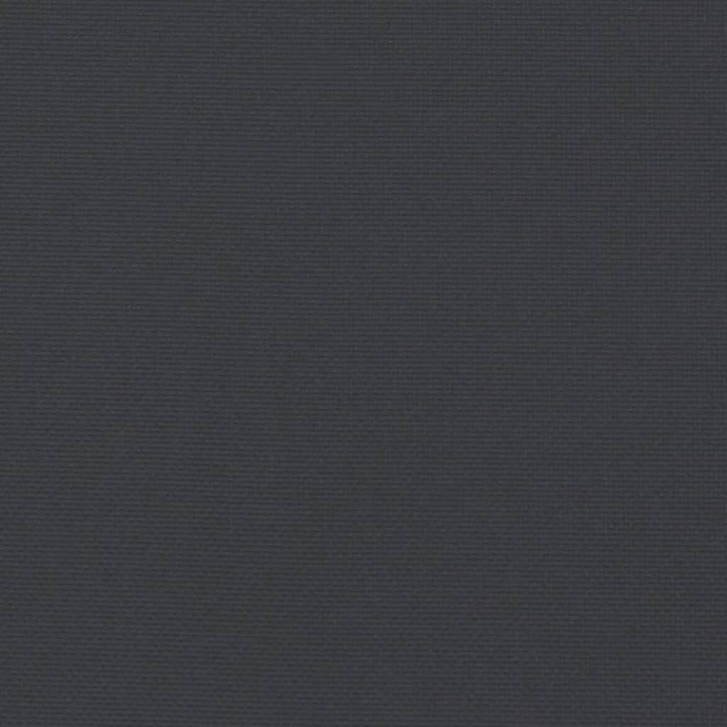 vidaXL Gartenbank-Auflagen 2 Stk. Schwarz 180x50x7 cm Oxford-Gewebe