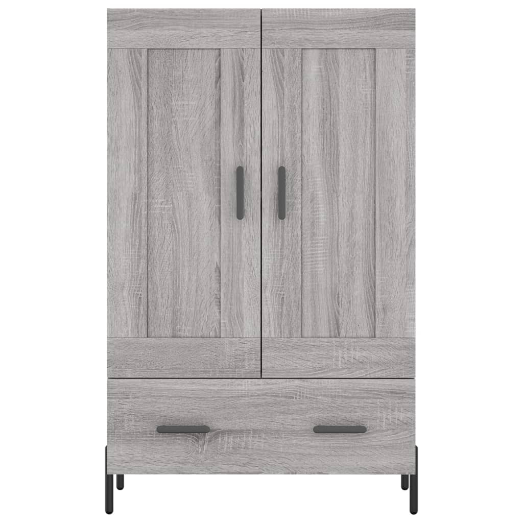 vidaXL Highboard Grau Sonoma 69,5x31x115 cm Holzwerkstoff