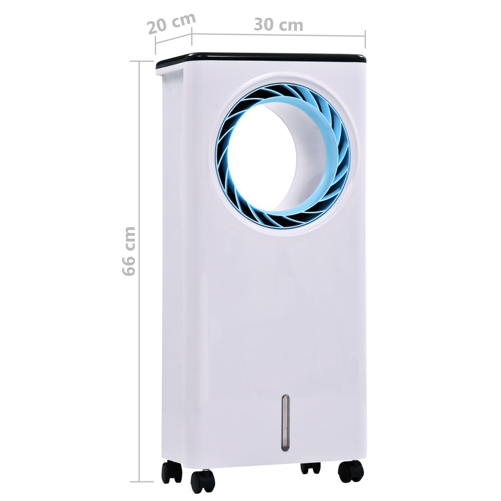 vidaXL 3-in-1 Mobiler Luftkühler Luftbefeuchter Luftreiniger 80W