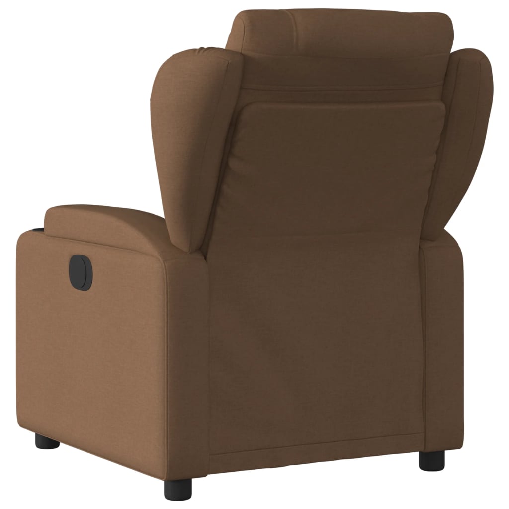 vidaXL Relaxsessel Braun Stoff