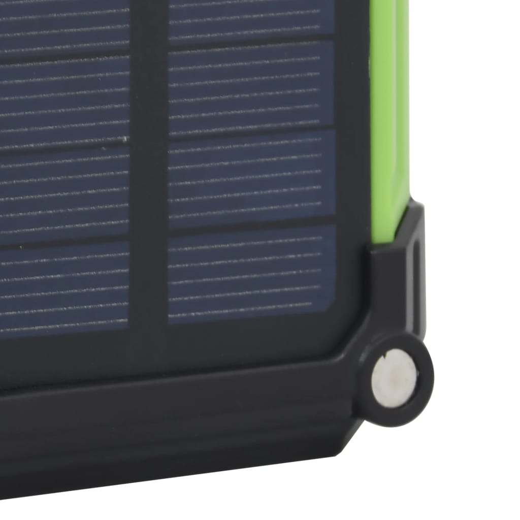 vidaXL LED-Strahler Tragbar Solarbetrieben 7W Kaltweiß
