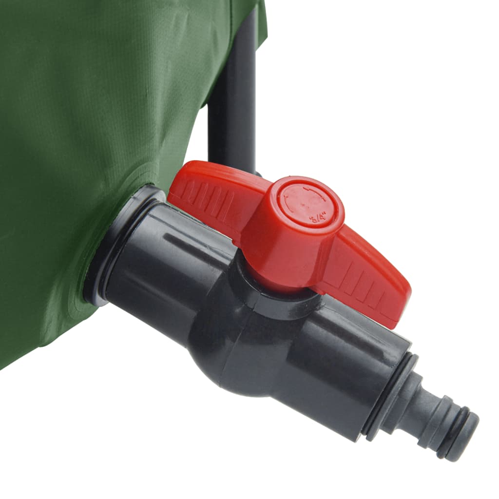 vidaXL Wassertank mit Wasserhahn Faltbar 380 L PVC