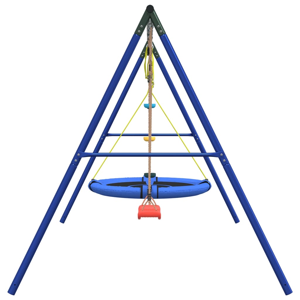 vidaXL Schaukel-Set mit Schaukelsitz Kletterschaukel und Nestschaukel