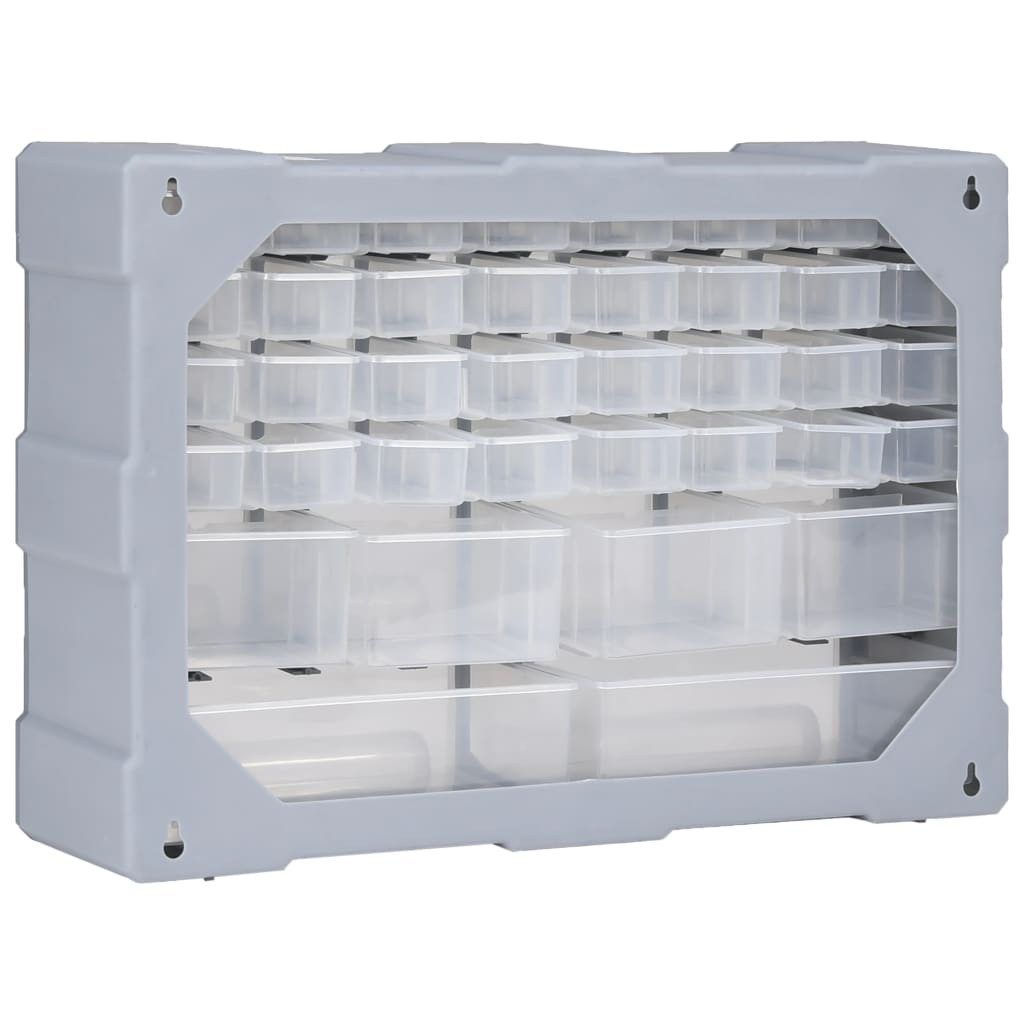 vidaXL Multi-Schubladen-Organizer mit 38 Schubladen 52x16x37,5 cm