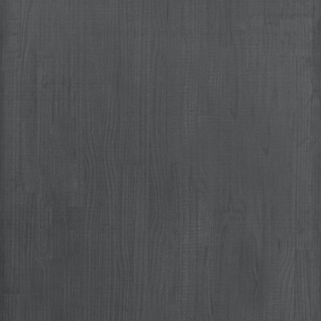 vidaXL Lagerregal Grau 60x30x210 cm Massivholz Kiefer