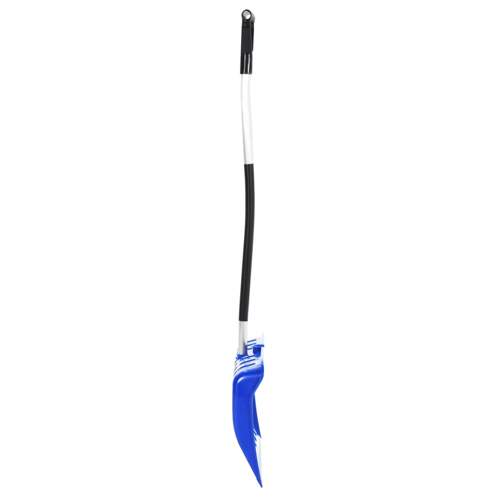 vidaXL Schneeschaufel Blau 145 cm Aluminium