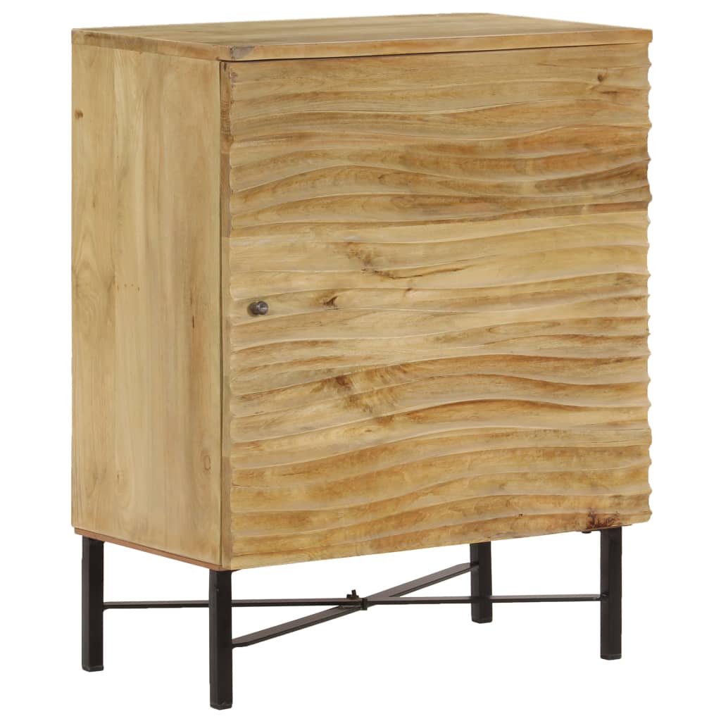 vidaXL Sideboard Massivholz Mango 60x35x75 cm