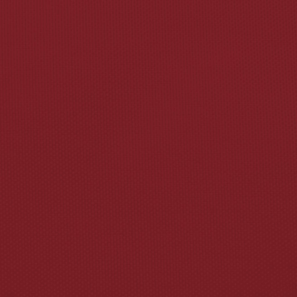 vidaXL Sonnensegel Oxford-Gewebe Trapezförmig 2/4x3 m Rot