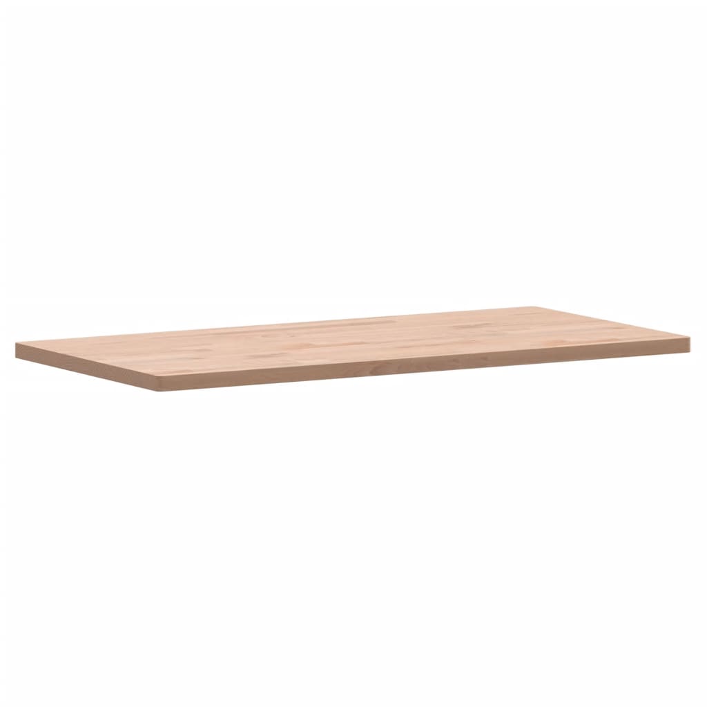 vidaXL Waschtischplatte 100x50x2,5 cm Massivholz Buche