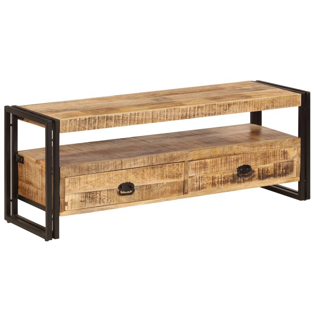 vidaXL TV-Schrank 120x35x45 cm Massivholz Mango