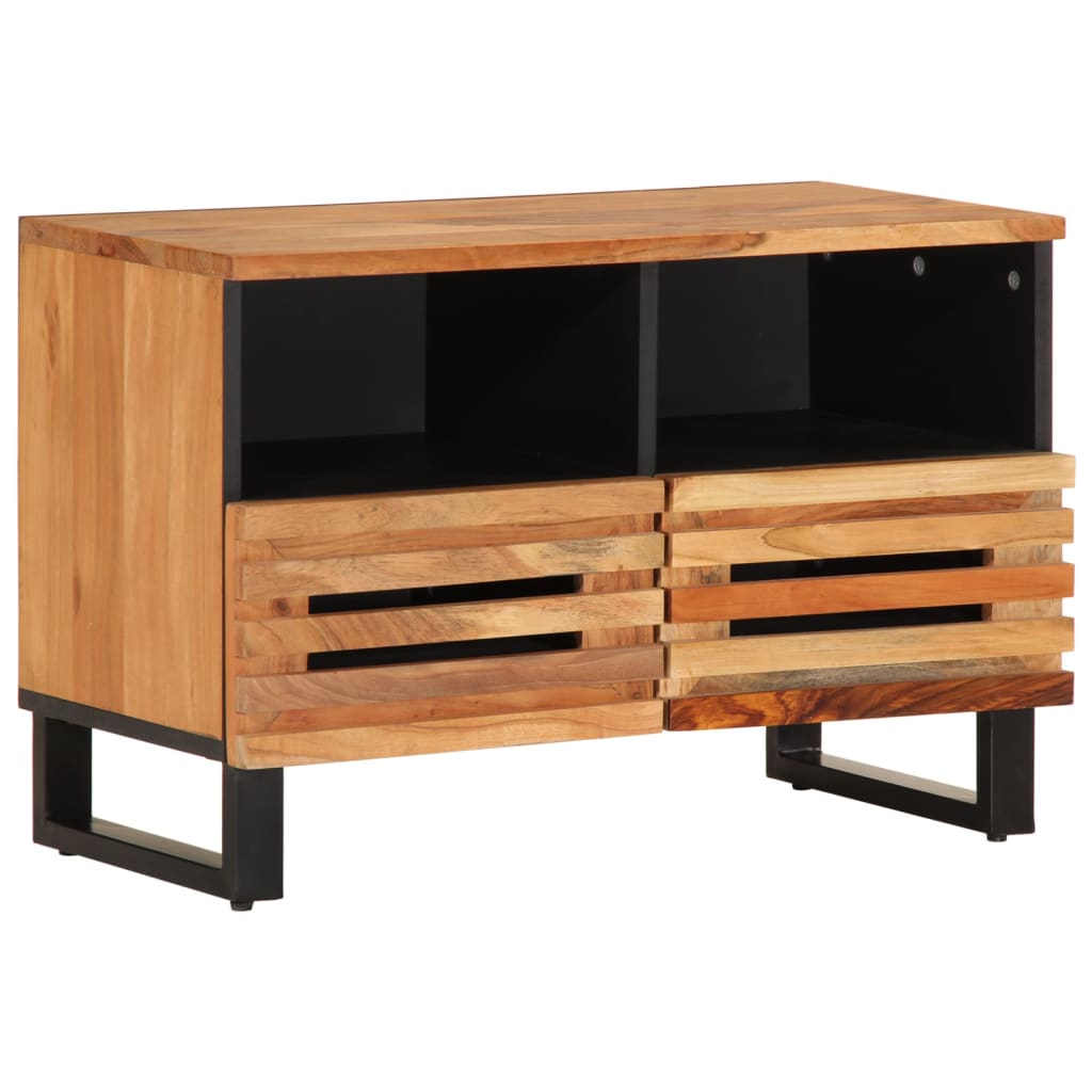 vidaXL TV-Schrank 70x34x46 cm Massivholz Akazie