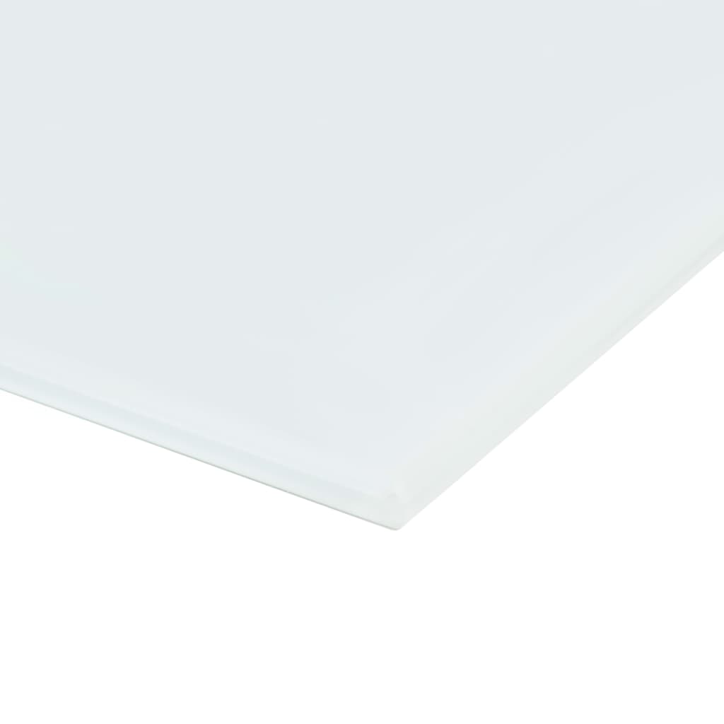 vidaXL Magnetisches Whiteboard Wandmontage Glas 80x60 cm