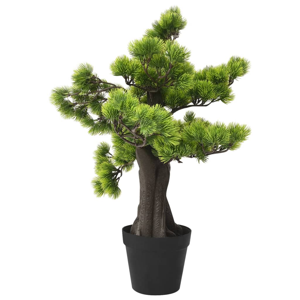vidaXL Künstlicher Bonsai Pinus mit Topf 60 cm Grün