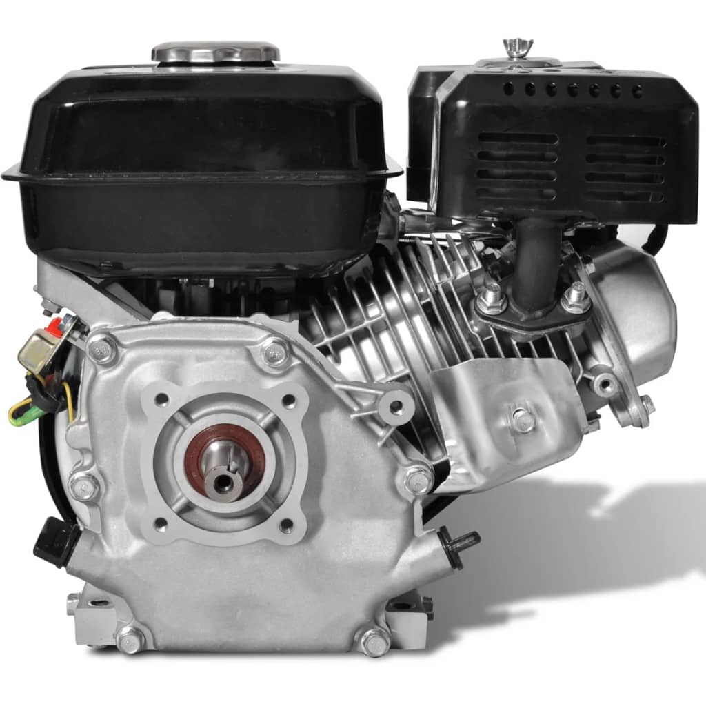 vidaXL Benzinmotor 6,5 PS 4,8 kW Schwarz