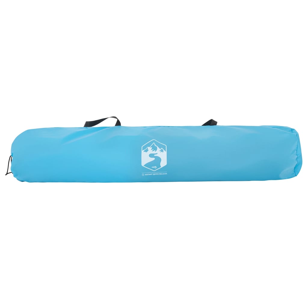 vidaXL Kuppel-Campingzelt 5 Personen Blau Quick Release