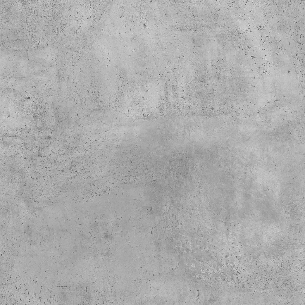 vidaXL Wand-Nachttisch Betongrau 41,5x36x53 cm