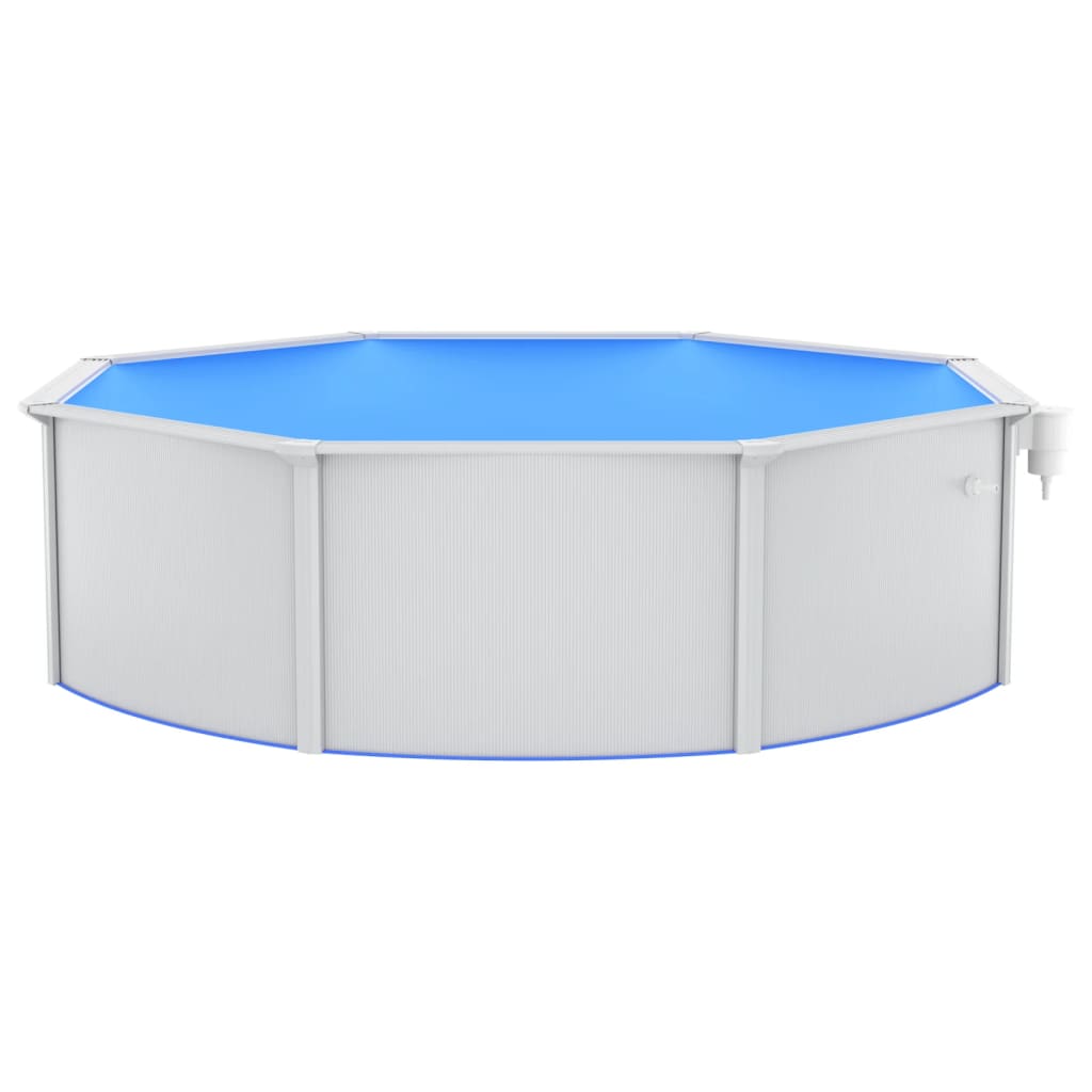 vidaXL Pool mit Sicherheitsleiter 460x120 cm