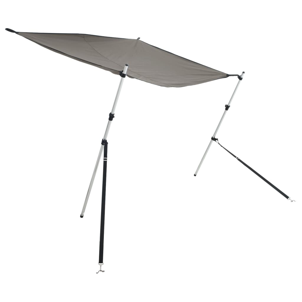 vidaXL T-Top-Beschattungsverlängerung Anthrazit 170x170x(115-183) cm