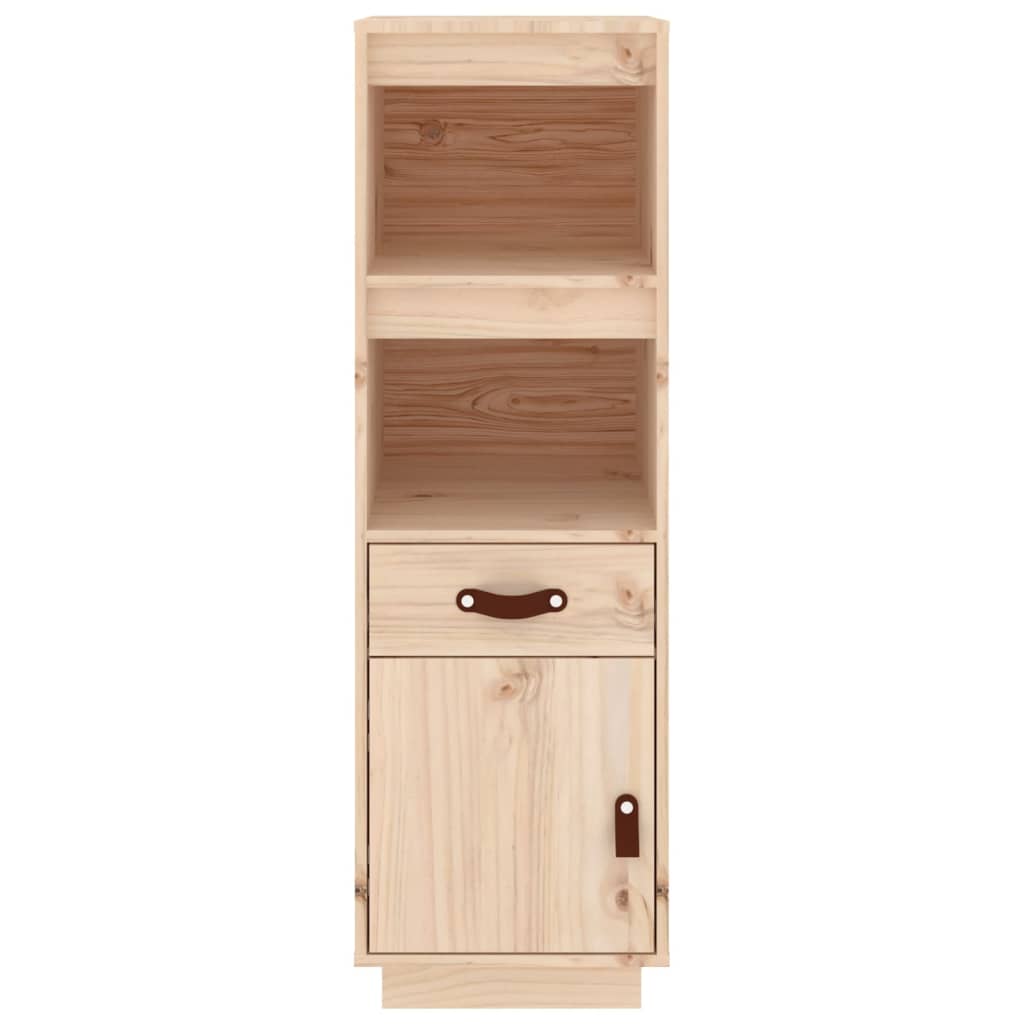 vidaXL Highboard 34x40x108,5 cm Massivholz Kiefer