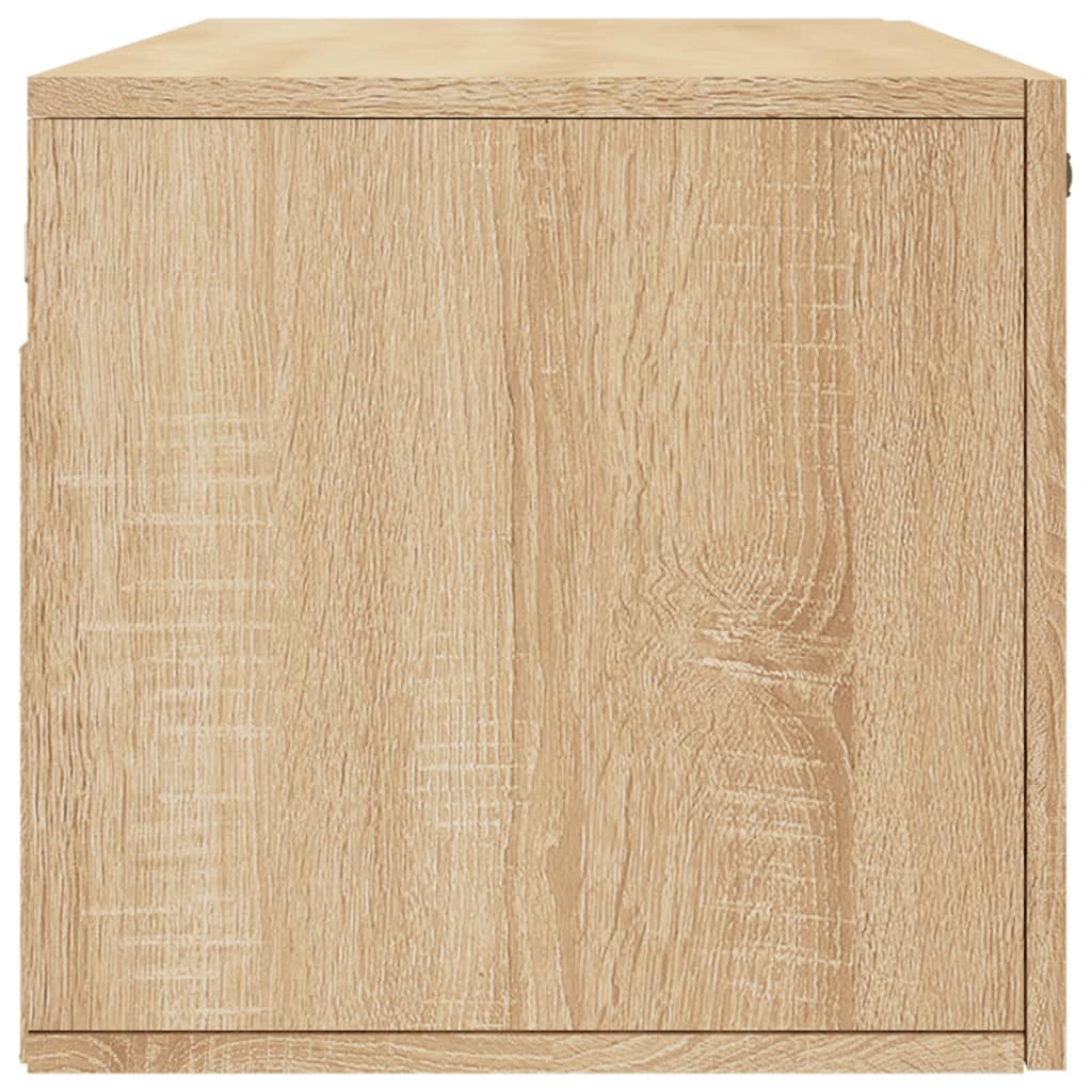 vidaXL Wandschrank Sonoma-Eiche 100x36,5x35 cm Holzwerkstoff