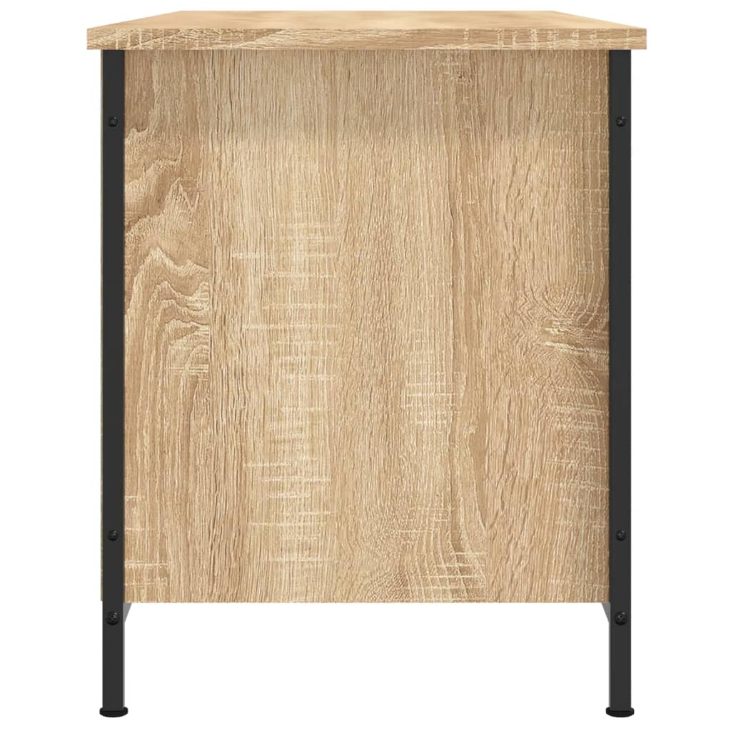 vidaXL TV-Schrank Sonoma-Eiche 100x40x50 cm Holzwerkstoff