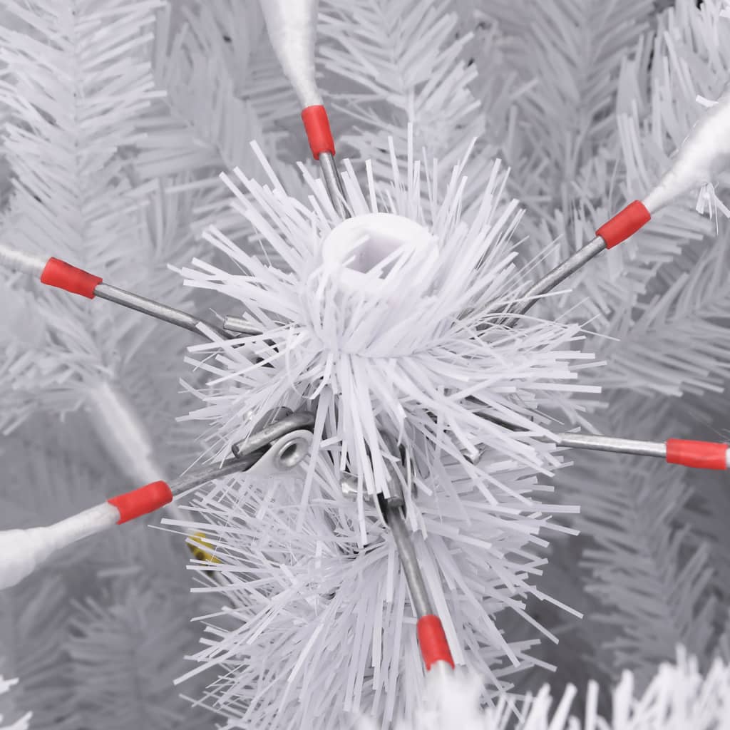vidaXL Künstlicher Weihnachtsbaum Klappbar Beschneit 120 cm