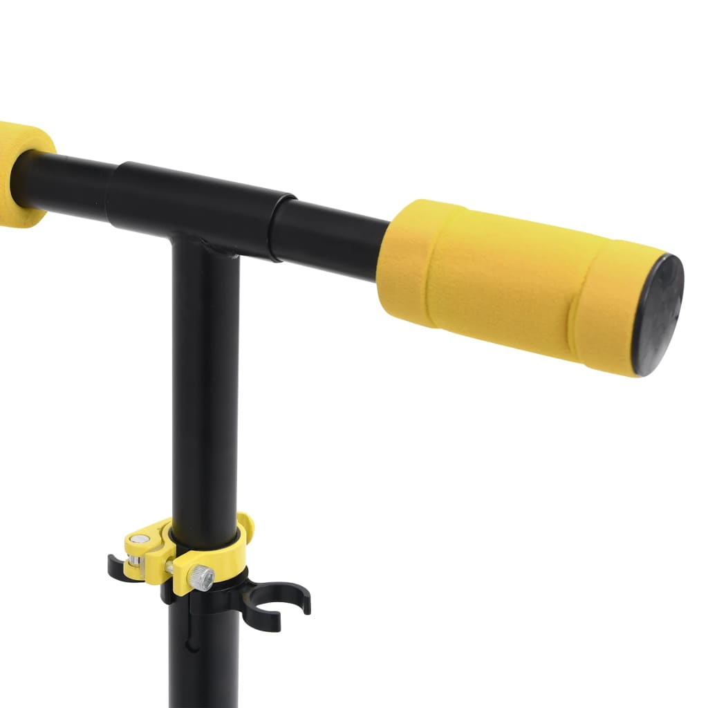 vidaXL 2-Rad-Kinderroller mit Verstellbarem Lenker Gelb