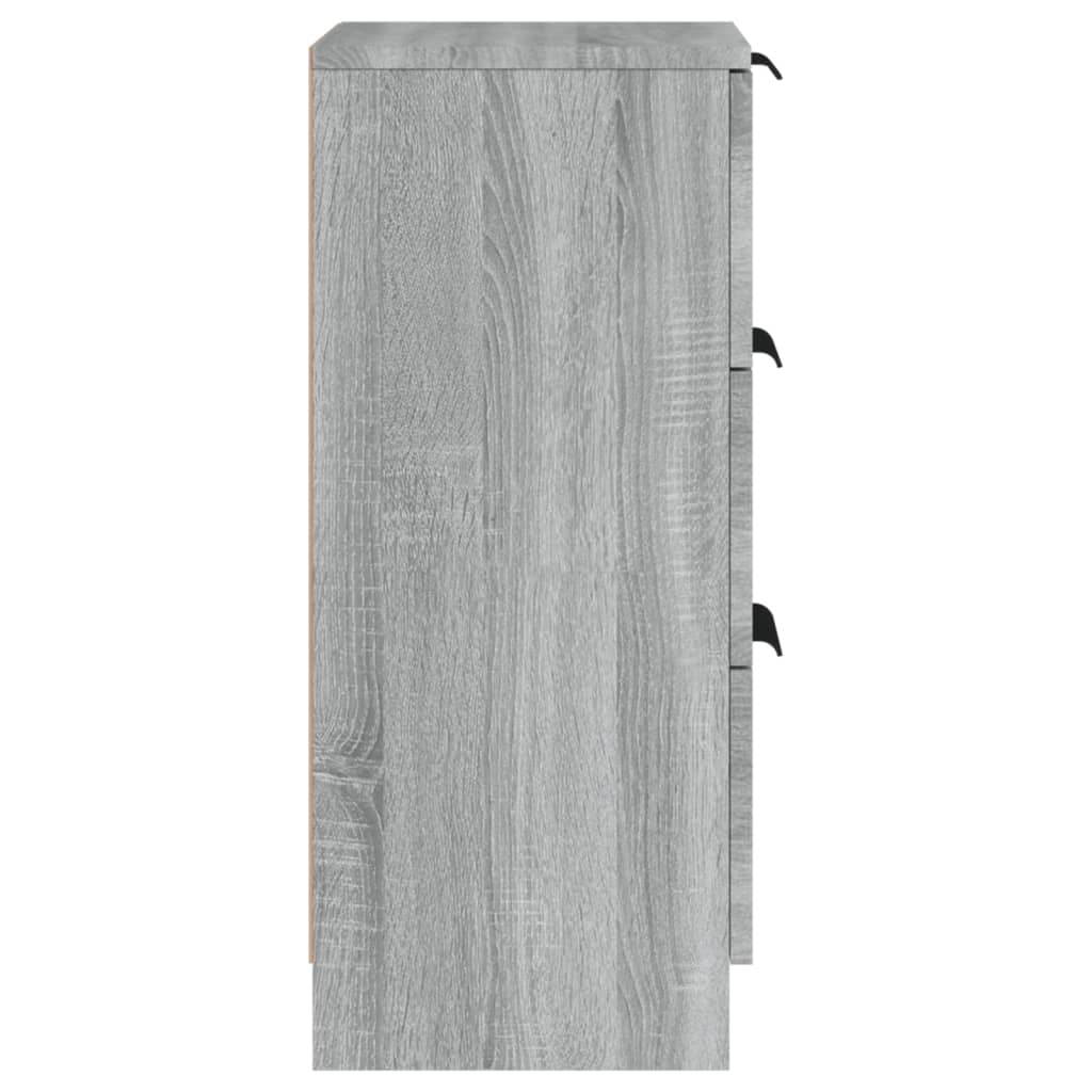 vidaXL Sideboard Grau Sonoma 30x30x70 cm Holzwerkstoff