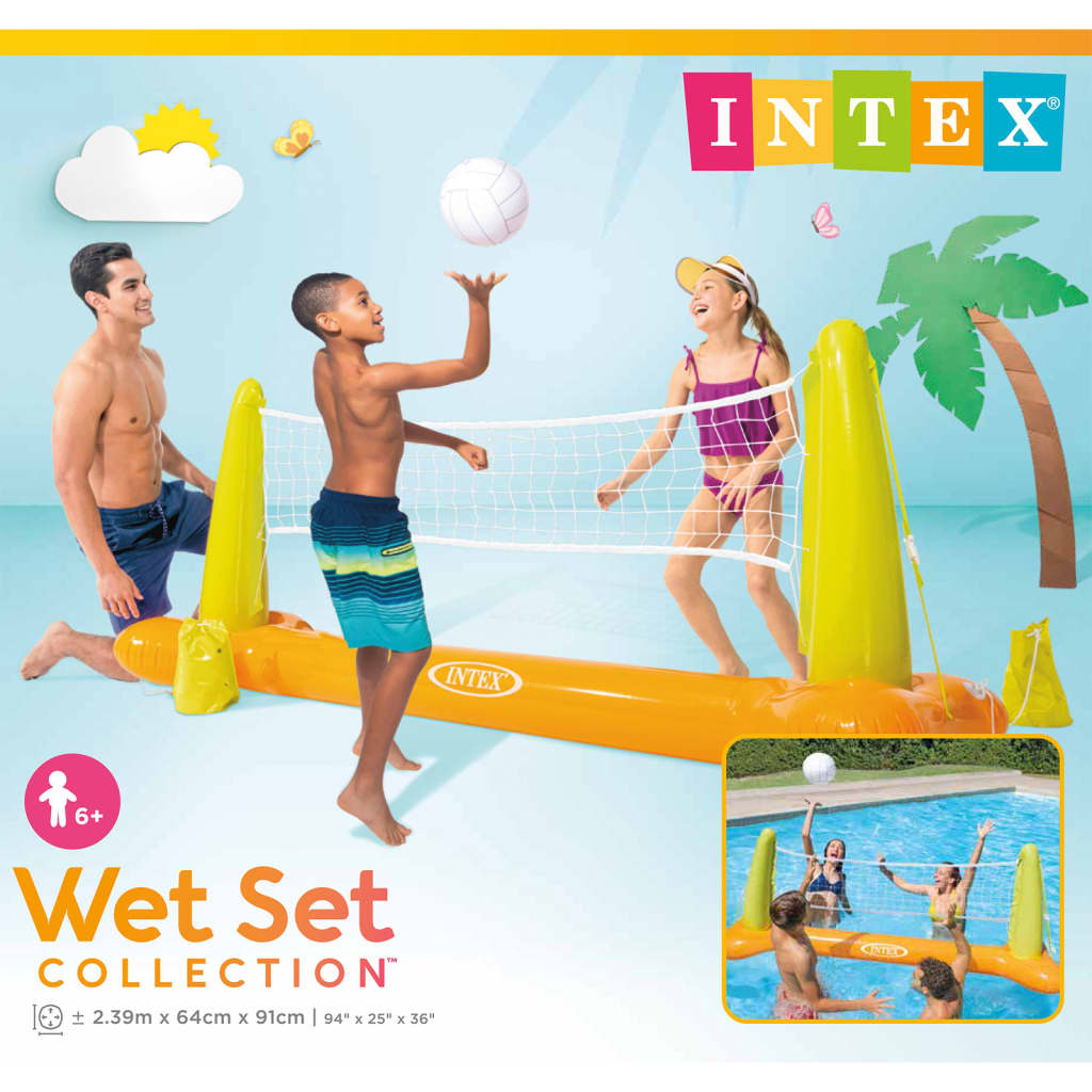 Intex Pool Volleyball Spielset 239x64x91 cm