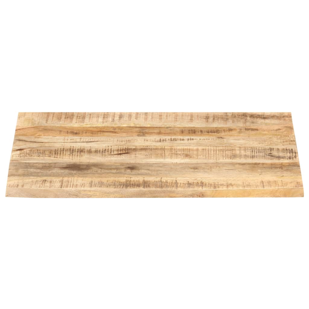 vidaXL Tischplatte Massivholz Mango 25-27 mm 70x60 cm